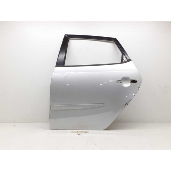 Porta Traseira Esquerda Hyundai I30 2008 A 2012 Traseira Esquerdo Prateado