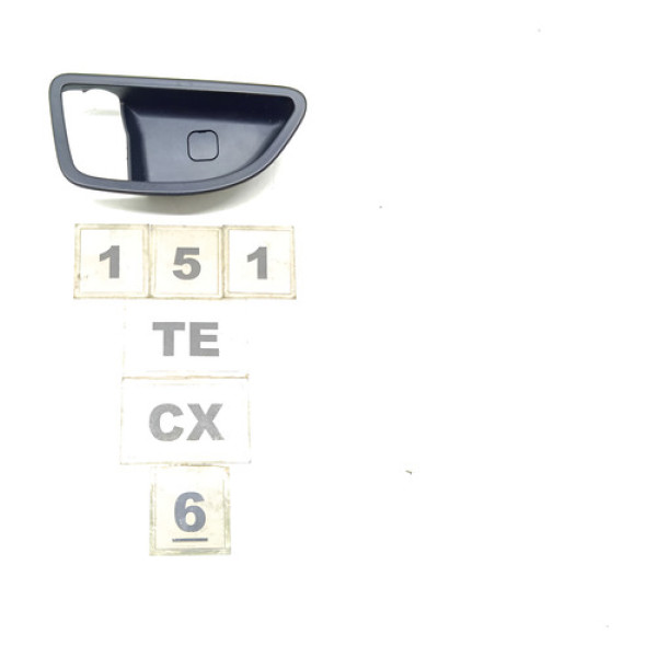 Moldura Macaneta Interna Traseira Esquerda Hyundai I30 14/16 Traseira