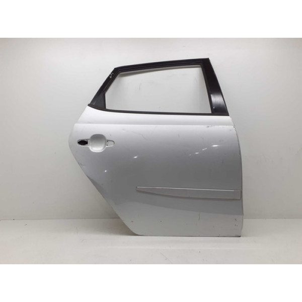 Porta Traseira Direita Hyundai I30 2008 A 2012 Traseira Direita Prateado