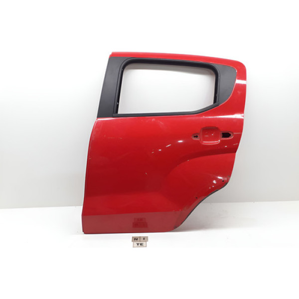 Porta Traseira Esquerda Fiat Mobi 2021 A 2024 Ni Traseira Esquerdo Vermelho