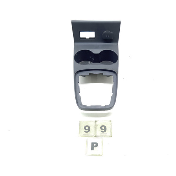 Moldura Porta Copos Vw Fox 2015 A 2019 99p  Preto