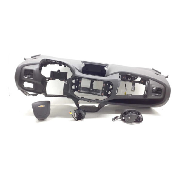 Kit Airbag Gm Spin 2013 A 2017 Sem Módulo Cinza