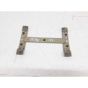 Suporte Placa Traseira Volvo Xc60 2010 11 12 13 14 15 16 17 Prateado