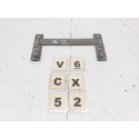 Suporte Placa Traseira Volvo Xc60 2010 A 2017
