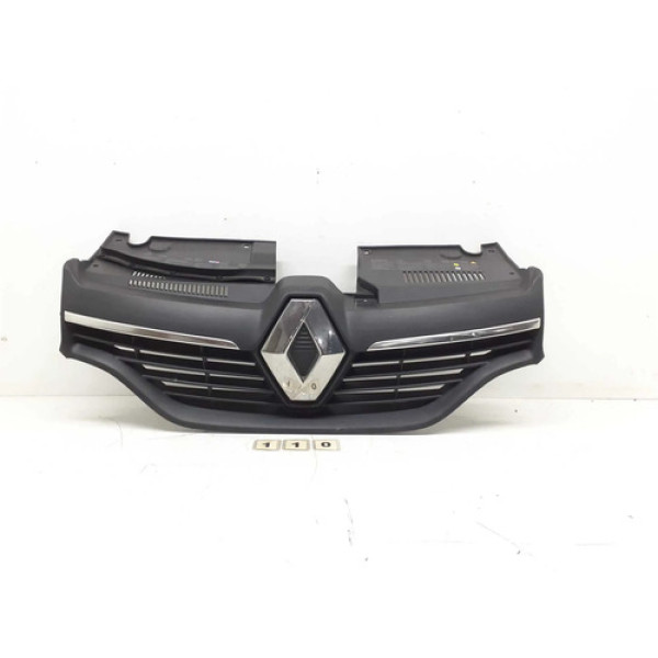 Grade Parachoque Dianteiro Renautl Sandero Stepway 2015 A 18 Preto Fosco