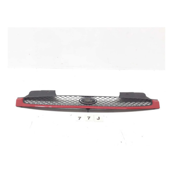 Grade Parachoque Ford Fiesta 2004 A 2007 Preto Esquerdo