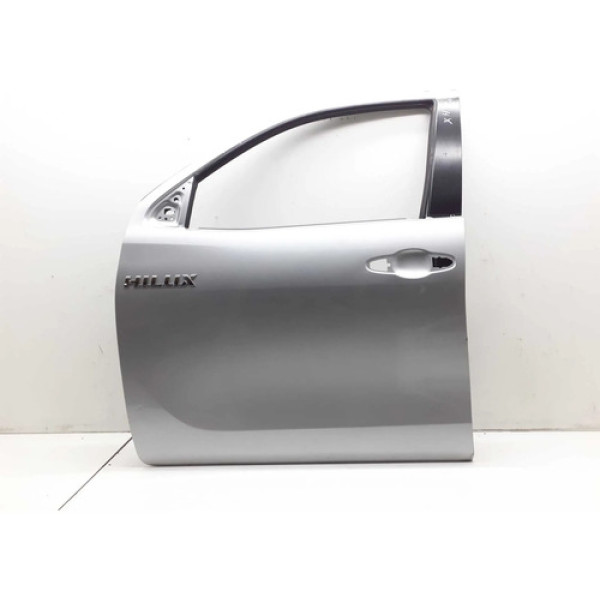 Porta Dianteira Esquerda Hilux 2016 17 18 19 20 21 22 23 24 Dianteira Esquerda Cinza