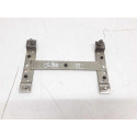 Suporte Placa Traseira Volvo Xc60 2010 11 12 13 14 15 16 17 Prateado