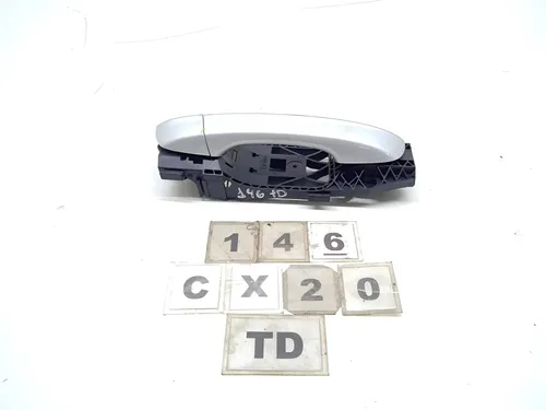 Maçaneta Externa Traseira Direita Vw T-cross 2021 A 2024 146 Traseira