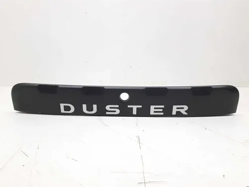 Aplique Tampa Traseira Renault Duster 2013 A 2020 Preto