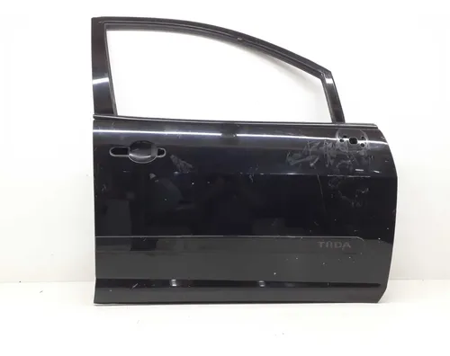 Porta Dianteira Direita Nissan Tiida 2008 A 2013 Dianteira Direita Preto