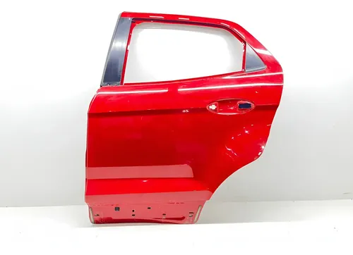 Porta Traseira Esquerda Ford Ecosport 2013 A 2017  Traseira Esquerda Vermelha