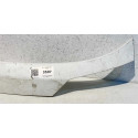 Aplique Da Tampa Traseira Honda Hrv 2015/2021 Branco