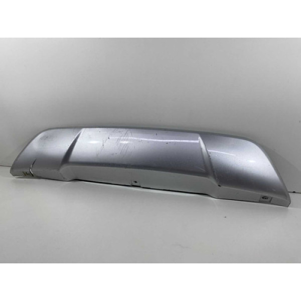 Moldura Parachoque Traseiro Tiggo 5x 2019 2020 2021 Original Cinza Fosco