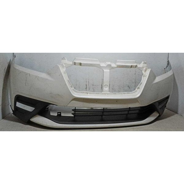Parachoque Dianteiro Nissan Kicks 2017 2018 2019 2020 2021 Branco