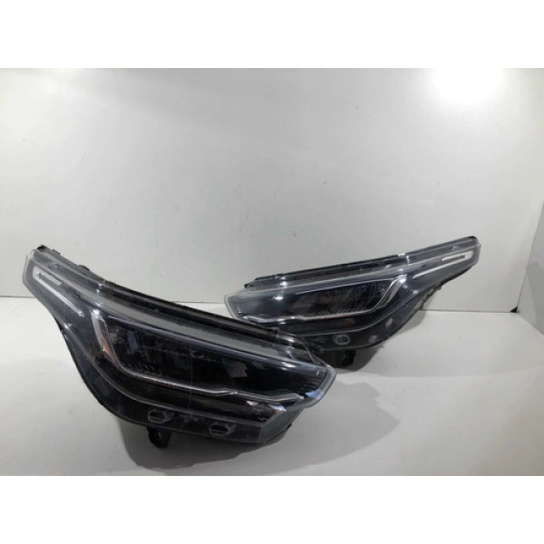 Par Farol Fiat Strada Full Led 2021 2022 2023 2024 2025 Orig Ambos Lados