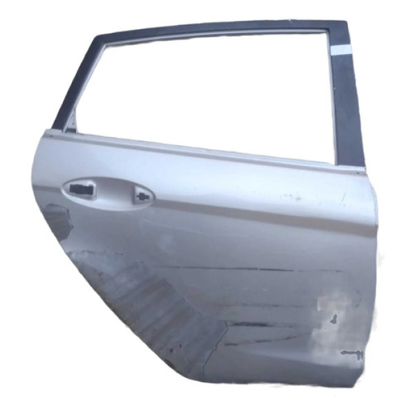 Porta Traseira Ford New Fiesta Hatch 2011/2019 L.d Traseira Direito Cinza