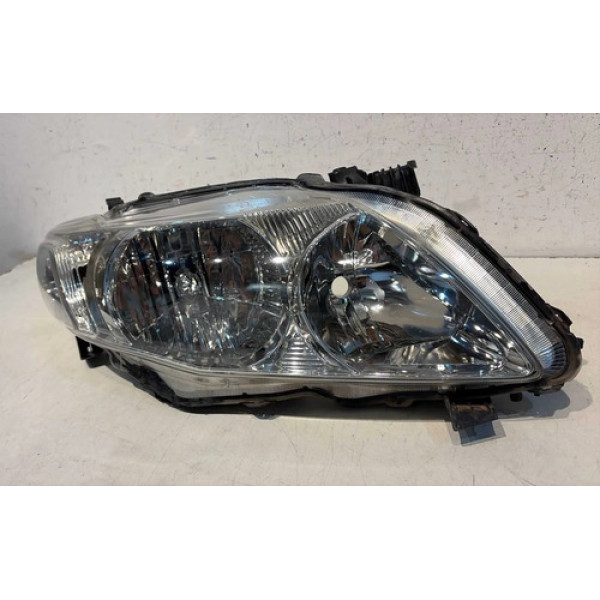Farol Direito Toyota Corolla 2009 2010 2011 Usado Direito/passageiro