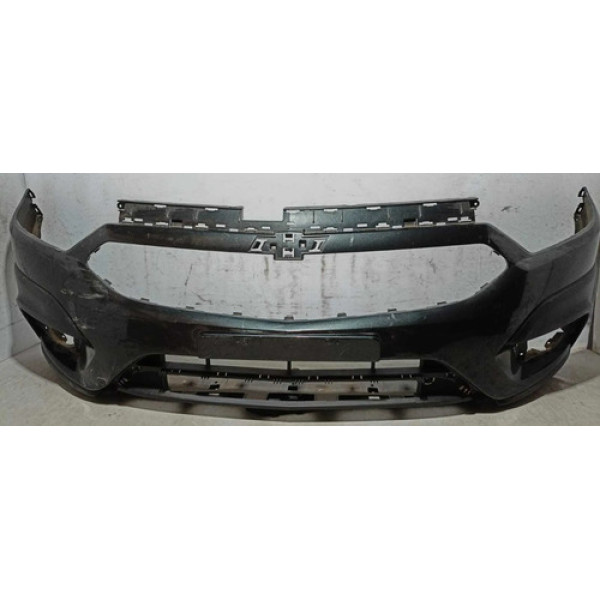 Parachoque Dianteiro Chevrolet Onix Prisma 2017 2018 2019 Cinza-escuro