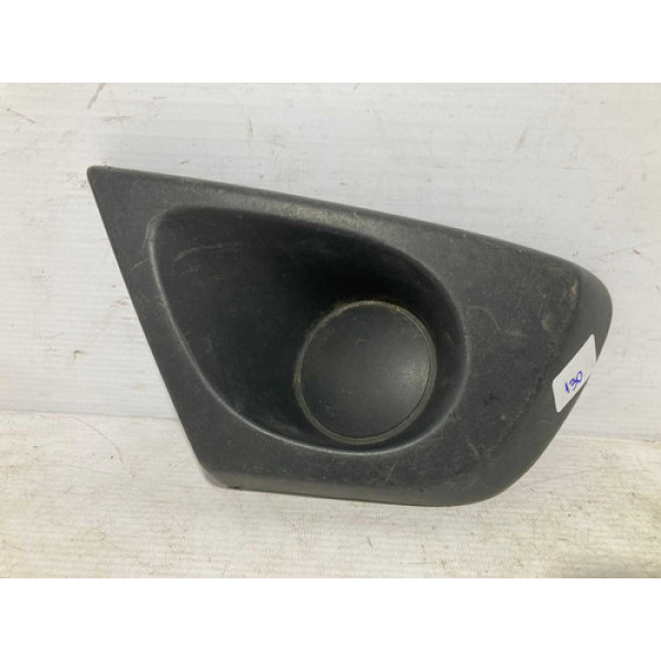 Moldura Milha Renault Duster Oroch 2017 2018 2019 L.e Origi Preto Esquerdo