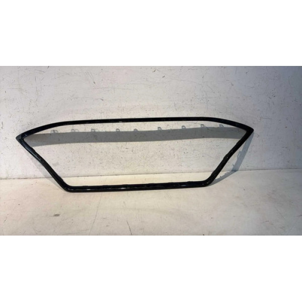 Moldura Grade Dianteira  Hyundai Hb20 2020 2021 2022 Usado Preto Brilhante