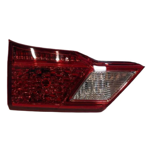 Lanterna Tampa Esquerda Honda City 2015 2016 2017 2018 2021 Esquerdo/motorista Vermelho