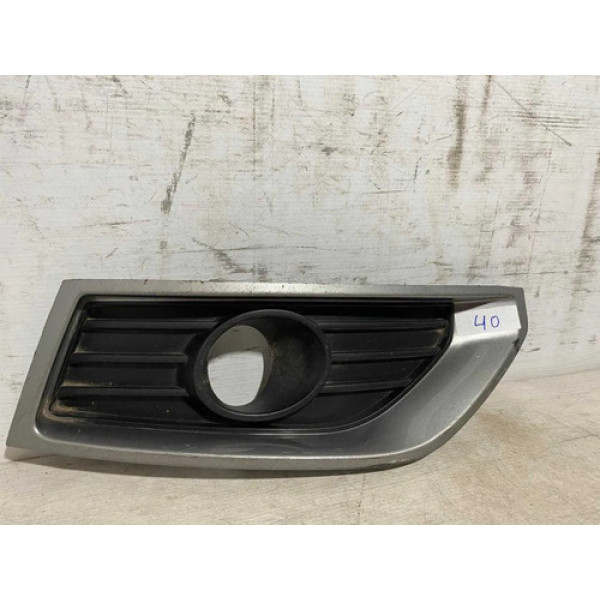 Moldura Milha Renault Sandero Gt Line 2018 2019 L.d Original Preto Direito