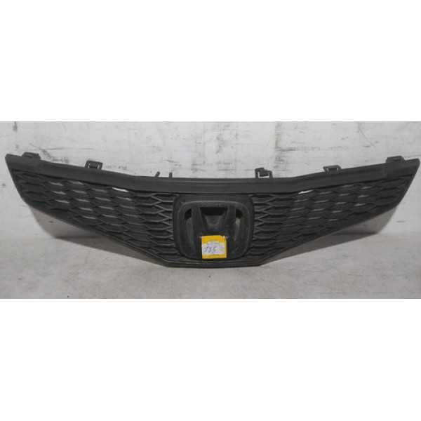 Grade Dianteira Honda Fit 2009 2010 2011 2012 Usado Preto Fosco