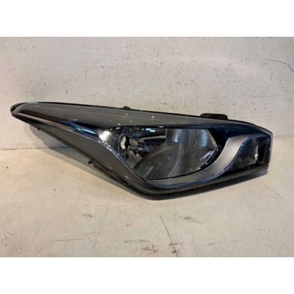 Farol Hb20 Masc.negra Friso Cromado 2012 2013 2014 A 2019 Ld Direito/passageiro