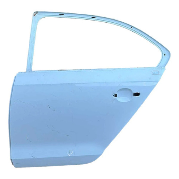 Porta Traseira  Vw Jetta 2011/2018 L.e Traseira Esquerdo Branco