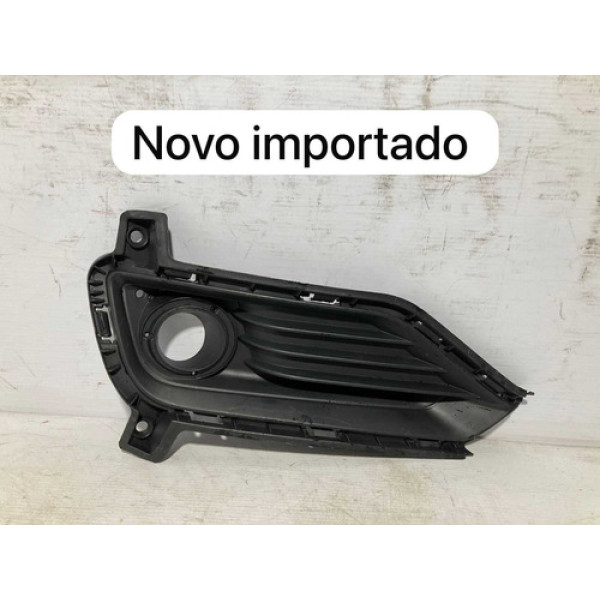 Moldura Milha Hb20 2016 2017 2018 2019 L.d Importado Preto Direito
