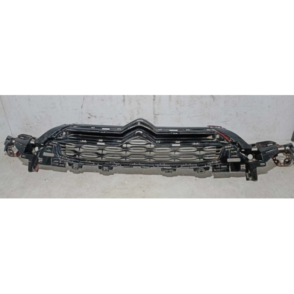 Base Grade Radiador Citroën Ds4 2013 14 2015 2016 Original Preto Brilhante