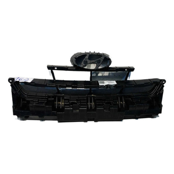 Suporte Grade Parachoque Hyundai Creta 2017/2021 Preto Brilhante
