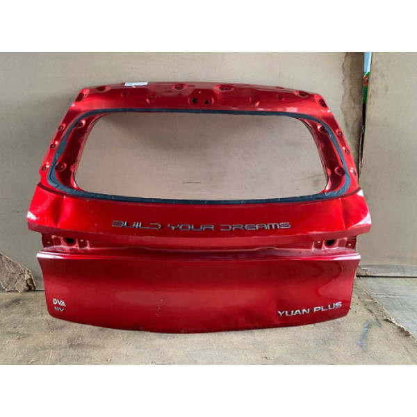 Tampa Traseira Byd Yuan Plus 2023 2024 2025 Original Vermelho
