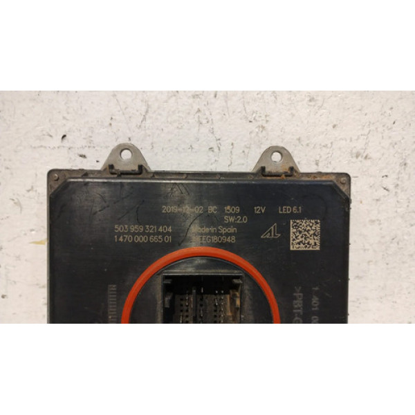 Reator Modulo Farol Led Jeep Renegade 2018 2019 2020 21 Usad Branco