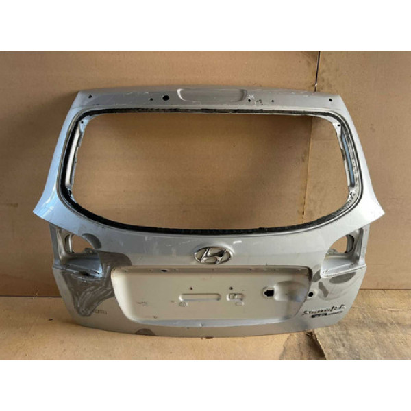 Tampa Traseira Hyundai Santa Fe 2012 2013 2014 Original Cinza