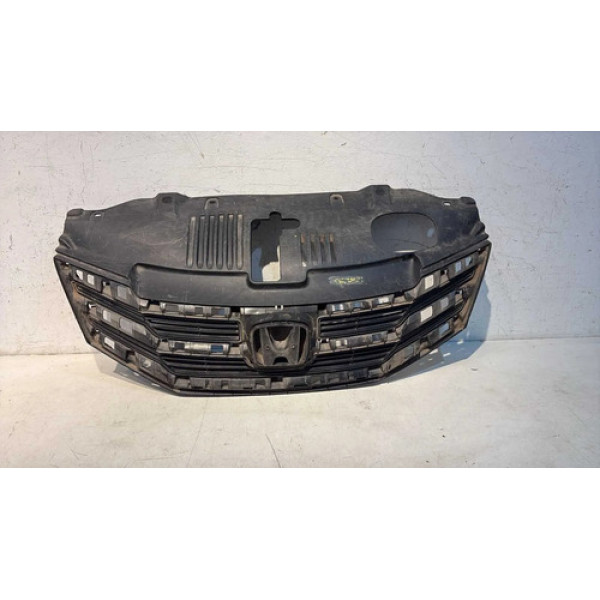 Gade Dianteira Honda City 2013 2014 Original Preto Fosco