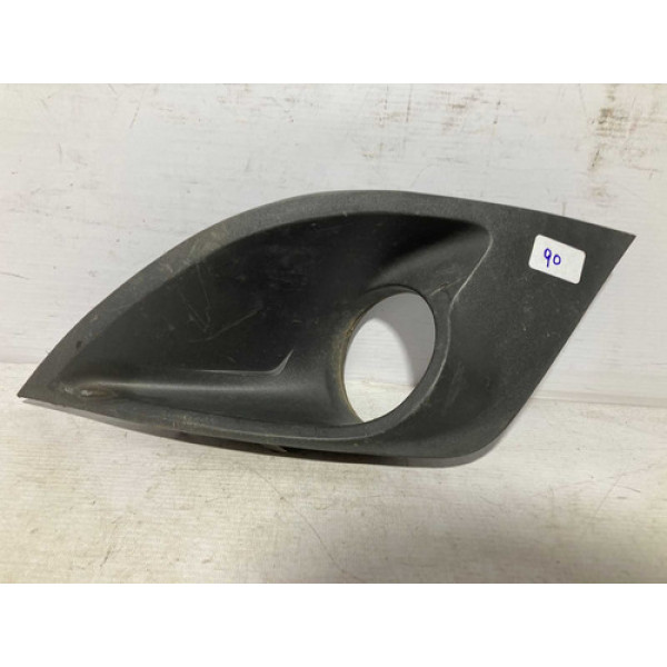 Moldura Milha Fiesta Rocam 2011 2012 2013 2014 L.e Original Preto Esquerdo