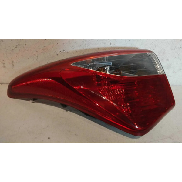 Lanterna Esquerda Hyundai Hb20 Hatch 2013 2014 2015 2016 Esquerdo/motorista Vermelho