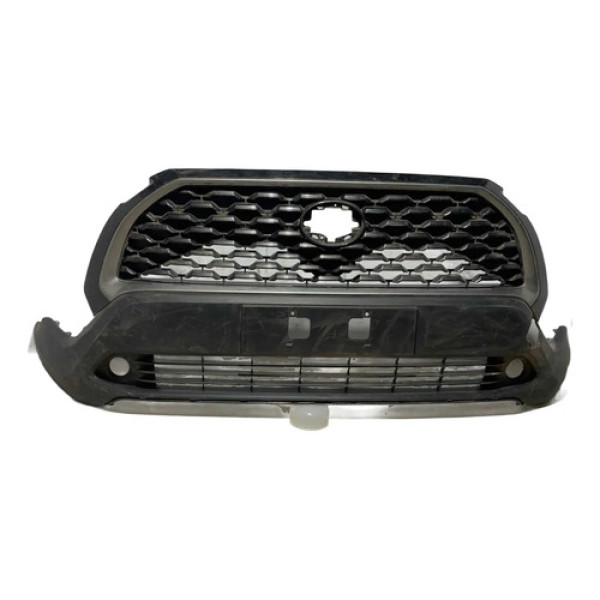 Spoiler C/grade Dianteiro Toyota Corolla Cross 2022 23 2024 Preto