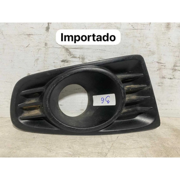 Moldura Milha Sandero 2008 2009 2010 2011 L.d Importado Preto Direito