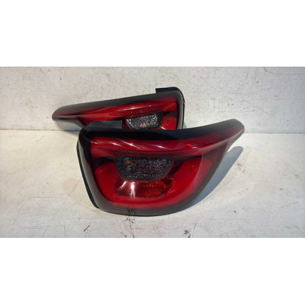 Par De Lanternas Fiat Toro 2016 2017 2018 2019 2020/2024 Ambos Lados Vermelho