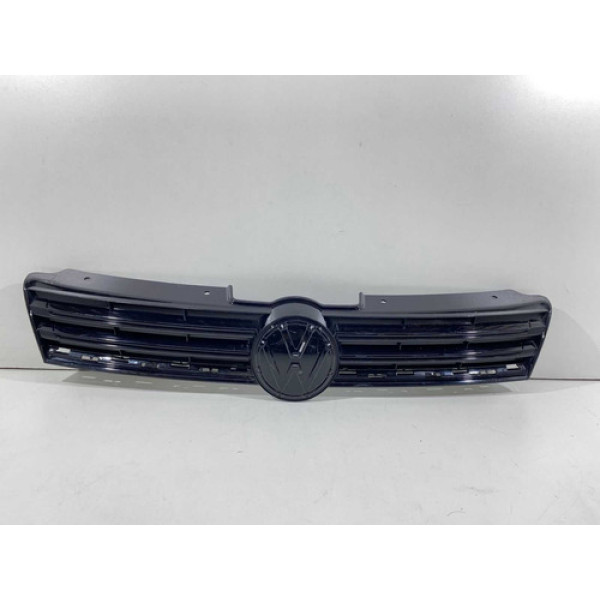 Grade Vw Gol Voyage G6 2013 2014 2015 2016 Original Preto Brilhante