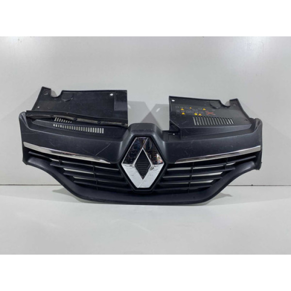 Grade Renault Sandero Logan 2015 2016 2017 2018 2019 Origi Preto Fosco