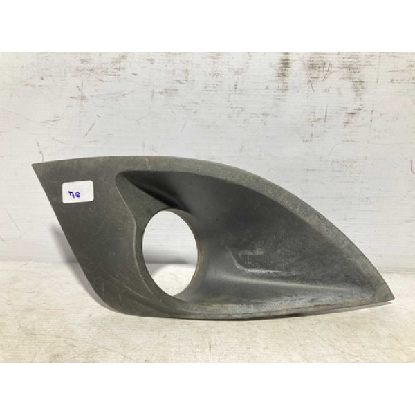 Moldura Milha Fiesta Rocam 2011 2012 2013 2014 L.d Original Cinza Direito