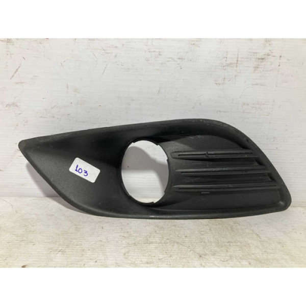 Moldura Milha Focus 2009 2010 2011 2012 2013 L.e Original Preto Esquerdo