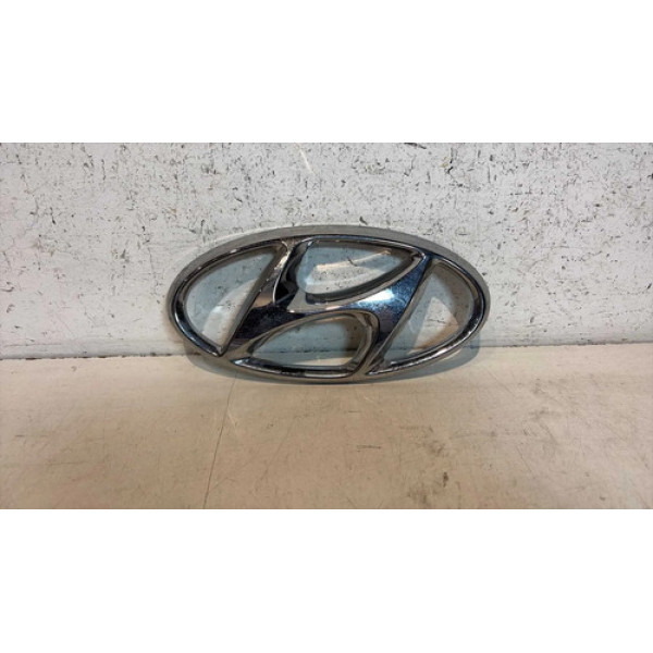 Emblema Grade Hyundai Hb20 2015 2016 2017 2018 2019 Usado Cromado
