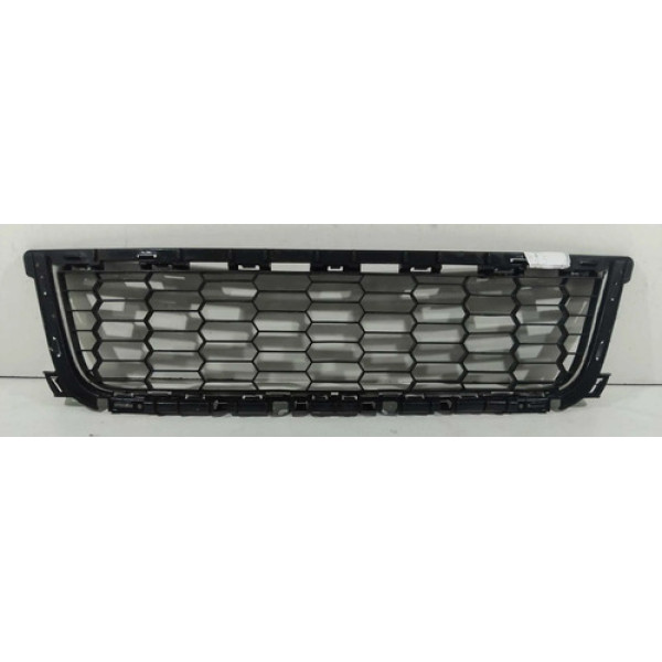 Grade Inferior Parachoque Renault Sandero 2012 2013 2014 Preto Brilhante
