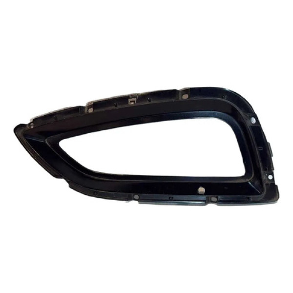 Moldura Farol Milha Hyundai Ix35 2016 2018 2021 L.e Original Preto Esquerdo