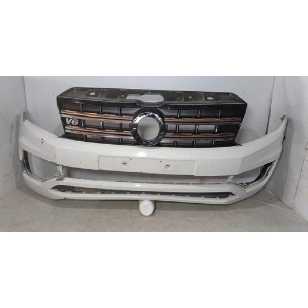 Parachoque Dianteiro Amarok 2017 2018 2019 2020 2021 Usado Branco